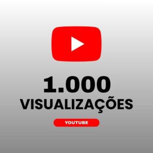 1000 visualizações YouTube para aumentar alcance e engajamento nos vídeos