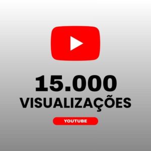 15000 visualizações YouTube para aumentar alcance e engajamento nos vídeos