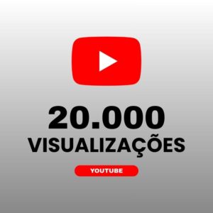 20000 visualizações YouTube para aumentar alcance e engajamento nos vídeos