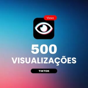 500 visualizações TikTok para aumentar alcance e engajamento nos vídeos